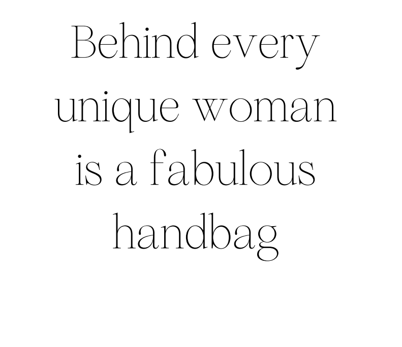 Behind every unique woman